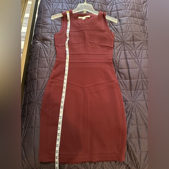 Diane Von Furstenberg Brazen Plum Sheath Dress 0 - Picture 7 of 9